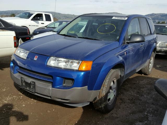 5GZCZ23D05S817024 - 2005 SATURN VUE BLUE photo 2