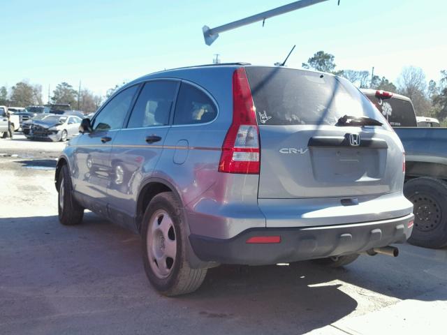 5J6RE383X9L028239 - 2009 HONDA CR-V LX BLUE photo 3