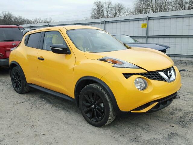 JN8AF5MV6GT658425 - 2016 NISSAN JUKE S YELLOW photo 1