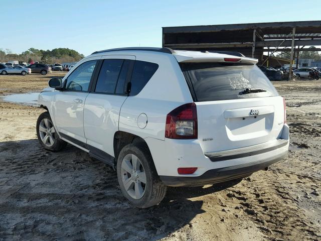 1C4NJCEA2GD648075 - 2016 JEEP COMPASS LA WHITE photo 3