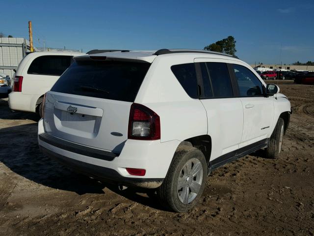 1C4NJCEA2GD648075 - 2016 JEEP COMPASS LA WHITE photo 4