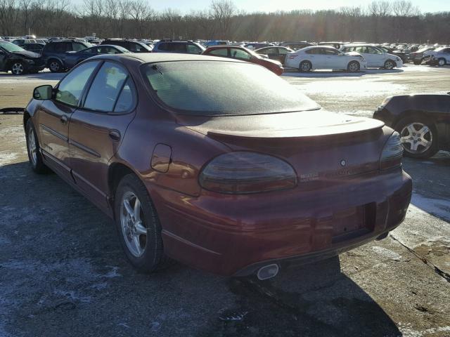 1G2WP52K92F256546 - 2002 PONTIAC GRAND PRIX მუქწითელი ფოტო 3