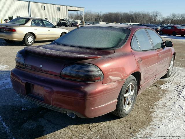 1G2WP52K92F256546 - 2002 PONTIAC GRAND PRIX მუქწითელი ფოტო 4