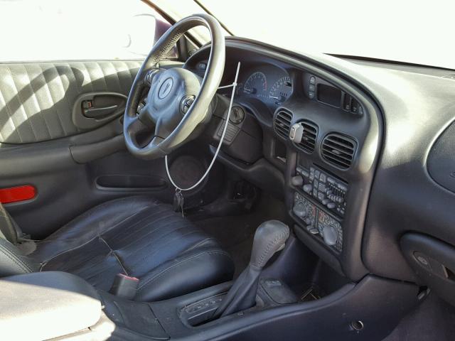 1G2WP52K92F256546 - 2002 PONTIAC GRAND PRIX მუქწითელი ფოტო 9