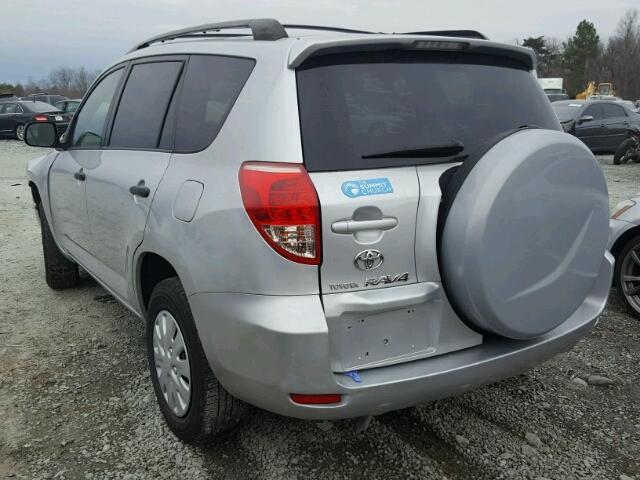 JTMZD33V966016529 - 2006 TOYOTA RAV4 SILVER photo 3