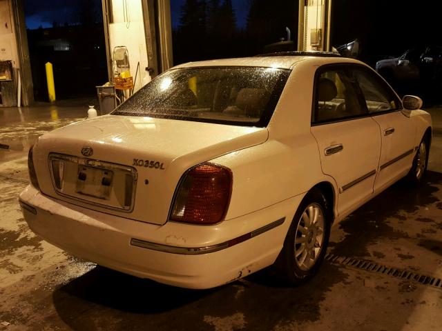 KMHFU45E45A399826 - 2005 HYUNDAI XG 350 WHITE photo 4