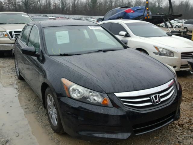 1HGCP2F62CA022534 - 2012 HONDA ACCORD SE BLACK photo 1