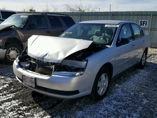 1G1ZT54865F185728 - 2005 CHEVROLET MALIBU LS ვერცხლისფერი ფოტო 2