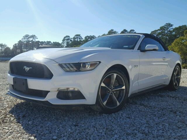 1FATP8FF9F5391511 - 2015 FORD MUSTANG GT WHITE photo 2