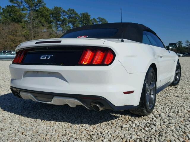 1FATP8FF9F5391511 - 2015 FORD MUSTANG GT WHITE photo 4