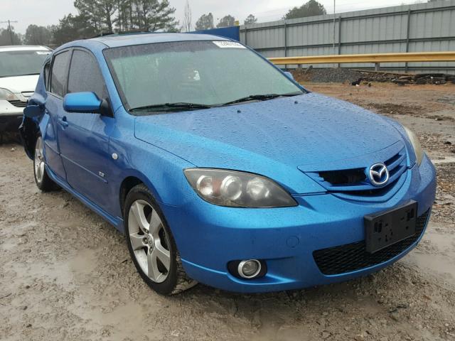 JM1BK344761448899 - 2006 MAZDA 3 HATCHBAC BLUE photo 1