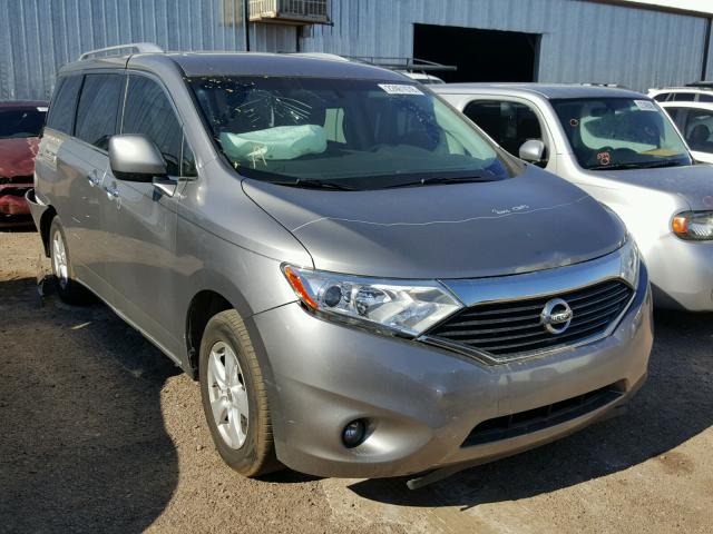 JN8AE2KP9C9044756 - 2012 NISSAN QUEST S SILVER photo 1