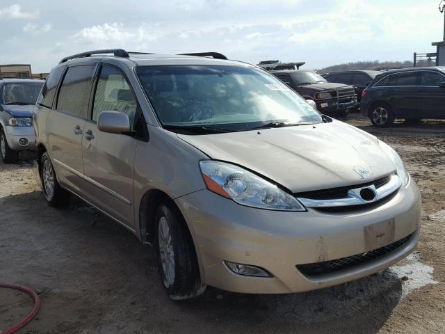 5TDBK22C38S011637 - 2008 TOYOTA SIENNA XLE BEIGE photo 1