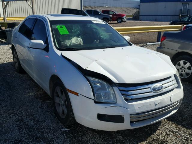 3FAFP07Z26R127132 - 2006 FORD FUSION SE WHITE photo 1