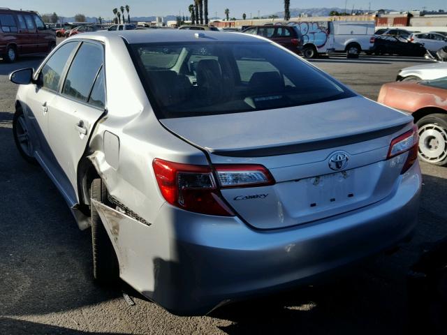 4T1BF1FK9DU642751 - 2013 TOYOTA CAMRY L SILVER photo 3