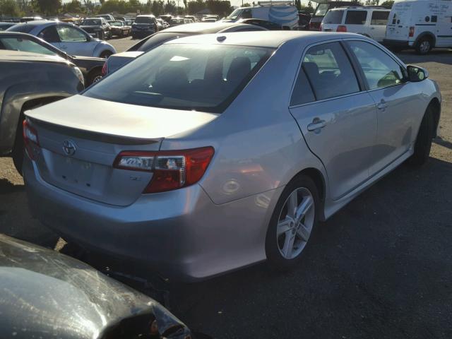 4T1BF1FK9DU642751 - 2013 TOYOTA CAMRY L SILVER photo 4