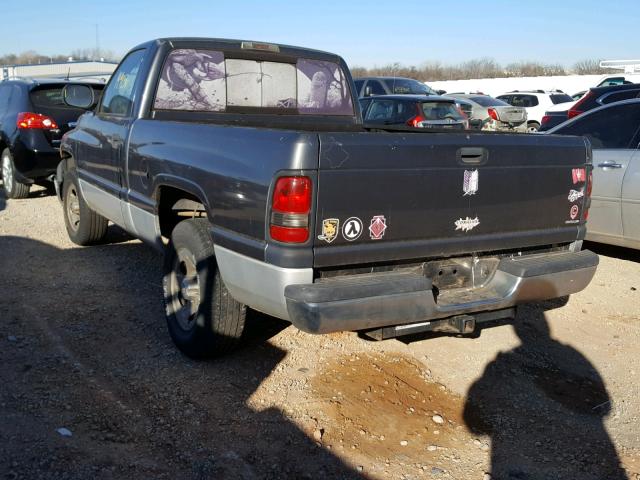 1B7HC16X71S309832 - 2001 DODGE RAM 1500 GRAY photo 3