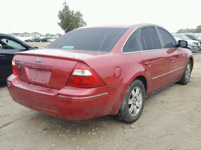 1FAFP24175G137185 - 2005 FORD FIVE HUNDR RED photo 4