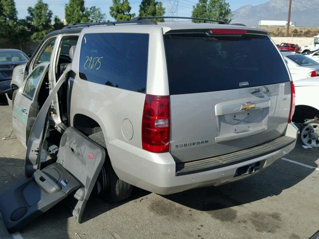 3GNFC16J27G102730 - 2007 CHEVROLET SUBURBAN C SILVER photo 3