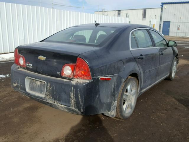 1G1ZH57BX84293066 - 2008 CHEVROLET MALIBU 1LT BLACK photo 4