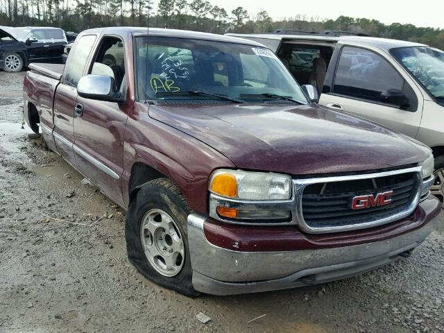 2GTEC19V6X1561528 - 1999 GMC NEW SIERRA MAROON photo 1