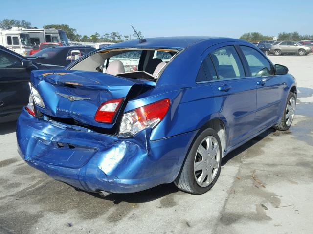 1C3LC46K68N204826 - 2008 CHRYSLER SEBRING LX BLUE photo 4