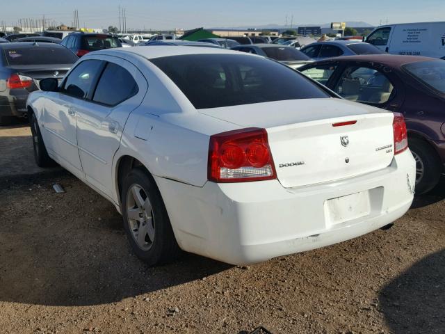 2B3CA3CV6AH259433 - 2010 DODGE CHARGER SX WHITE photo 3