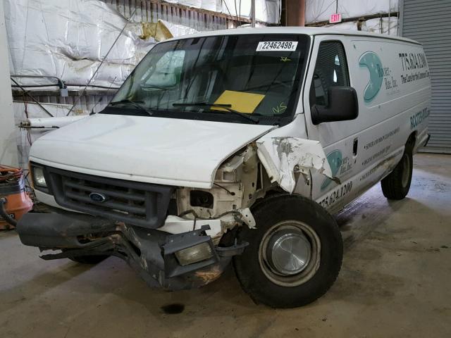 1FTSS34S74HB43809 - 2004 FORD ECONOLINE WHITE photo 2