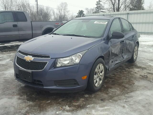 1G1PA5SH0D7192117 - 2013 CHEVROLET CRUZE LS BLUE photo 2