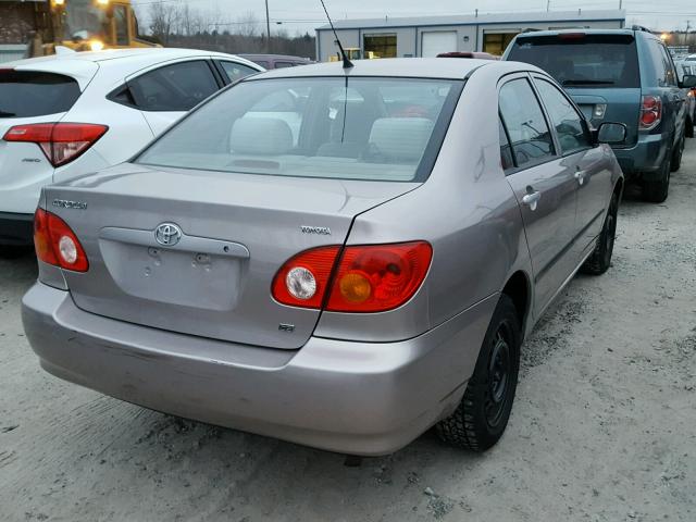 2T1BR32E93C133679 - 2003 TOYOTA COROLLA CE SILVER photo 4