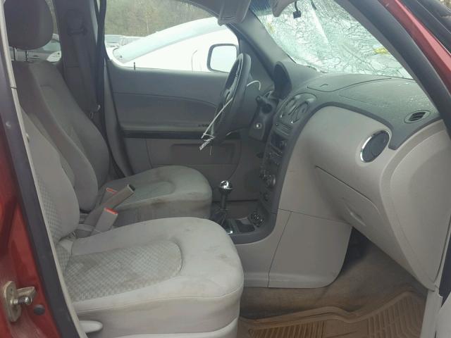 3GNCA33D98S705739 - 2008 CHEVROLET HHR LS მუქწითელი ფოტო 5