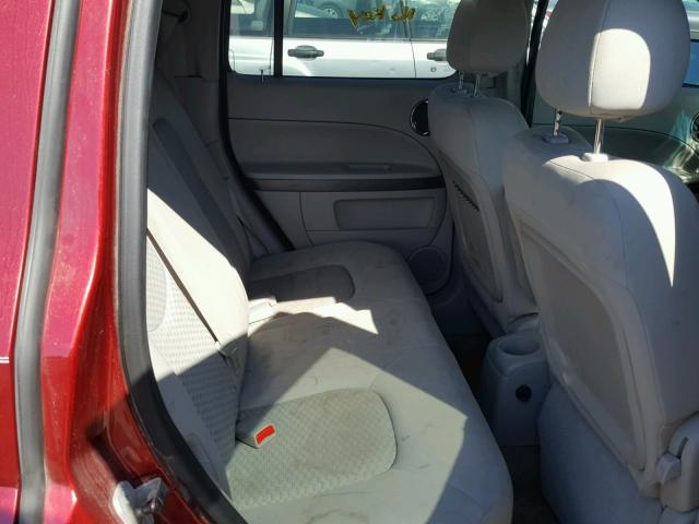 3GNCA33D98S705739 - 2008 CHEVROLET HHR LS მუქწითელი ფოტო 6