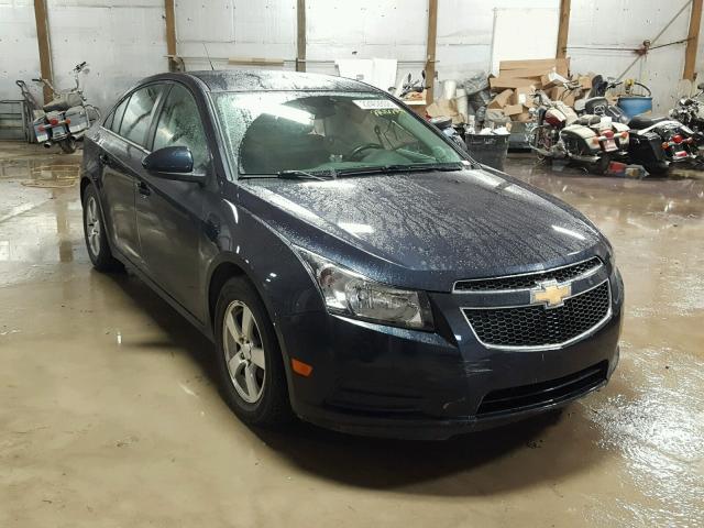 1G1PC5SB7E7222124 - 2014 CHEVROLET CRUZE LT BLUE photo 1