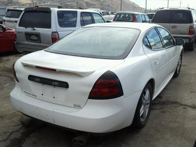 2G2WR524051322568 - 2005 PONTIAC GRAND PRIX WHITE photo 4