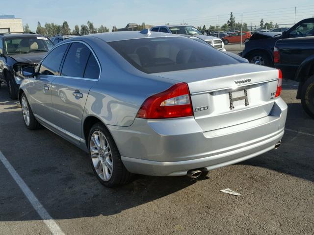 YV1AH852X71016968 - 2007 VOLVO S80 V8 SILVER photo 3