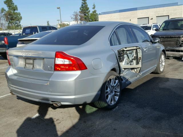 YV1AH852X71016968 - 2007 VOLVO S80 V8 SILVER photo 4