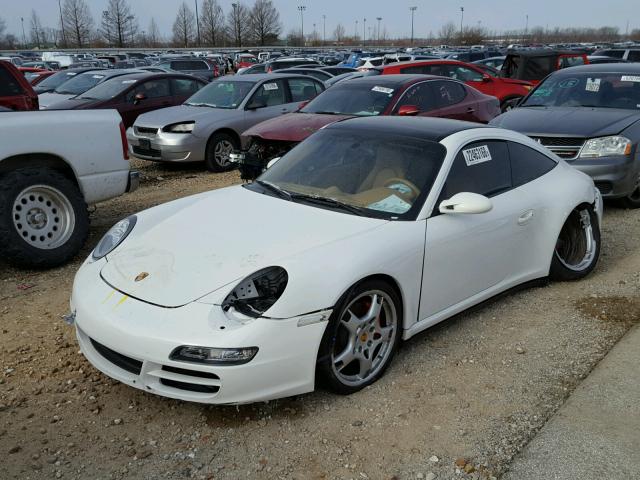 WP0BB29977S755354 - 2007 PORSCHE 911 TARGA WHITE photo 2