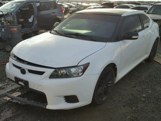 JTKJF5C70B3008067 - 2011 TOYOTA SCION TC WHITE photo 2