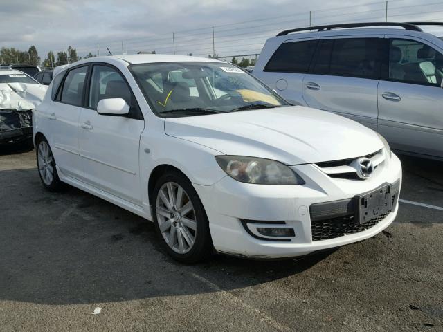 JM1BK34M091225818 - 2009 MAZDA SPEED 3 WHITE photo 1