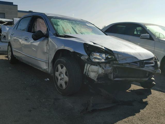 1HGCM56465A105394 - 2005 HONDA ACCORD LX SILVER photo 1