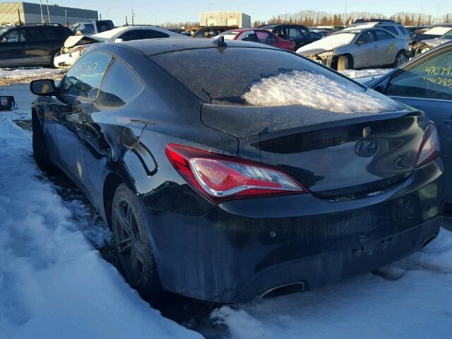 KMHHU6KJ3FU124017 - 2015 HYUNDAI GENESIS CO BLACK photo 3