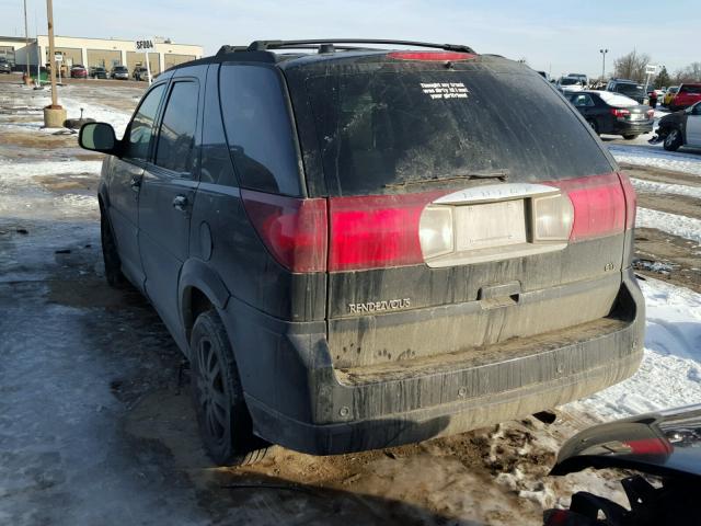 3G5DA03736S534383 - 2006 BUICK RENDEZVOUS BLACK photo 3