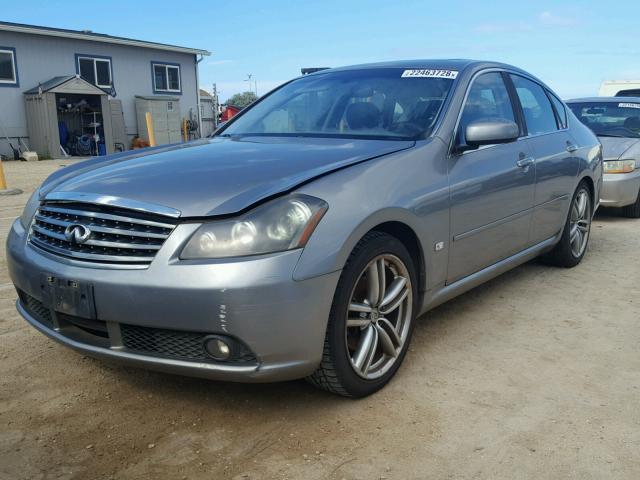 JNKAY01E37M300012 - 2007 INFINITI M35 BASE GRAY photo 2