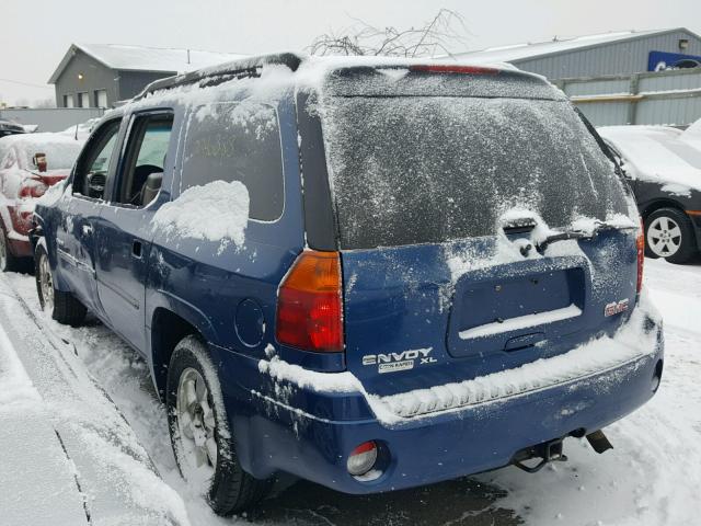 1GKET16S966121244 - 2006 GMC ENVOY XL BLUE photo 3