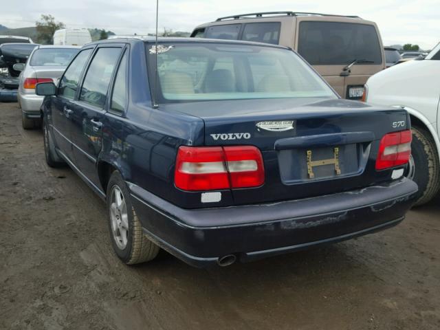 YV1LS61J7Y2630674 - 2000 VOLVO S70 BASE BLUE photo 3