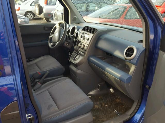 5J6YH28564L031954 - 2004 HONDA ELEMENT EX BLUE photo 5