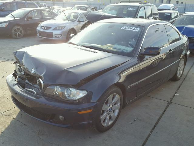 WBABV13445JT24078 - 2005 BMW 325 CI SUL BLUE photo 2