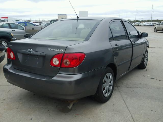 1NXBR32E66Z700983 - 2006 TOYOTA COROLLA CE GRAY photo 4