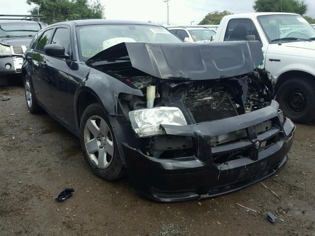 2D4FV47T18H177511 - 2008 DODGE MAGNUM BLACK photo 1