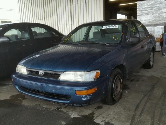 JT2AE04E3P0026672 - 1993 TOYOTA COROLLA GREEN photo 2